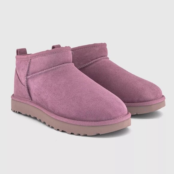 NEW UGG - Size 10, Women's Classic Ultra Mini Boots - Dusty Orchid - Picture 1 of 4